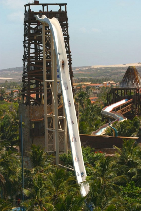 Insano เครื่องเล่น Water Slide ที่สูงที่สุดในโลก