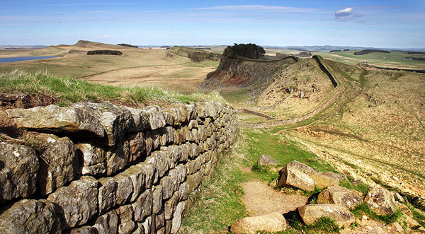 สถานที่ท่องเที่ยวประเทศอังกฤษ Hadrian's Wall