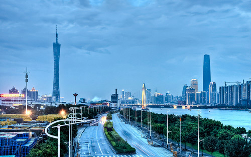 ตึกที่สูงที่สุดในโลก 6. Guangzhou West Tower, China
