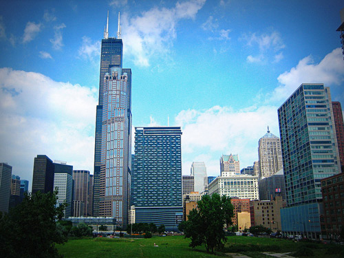 ตึกที่สูงที่สุดในโลก ปี 2012 อันดับ 9. Willis Tower, Chicago