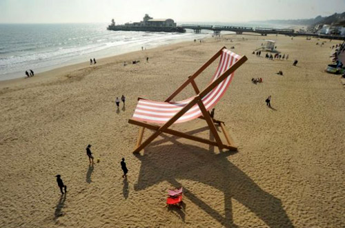 เก้าอี้ชายหาดที่ใหญ่ที่สุดในโลก