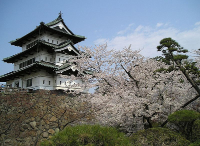 ปราสาทที่ดังที่สุดในญี่ปุ่น HirosakiCastle