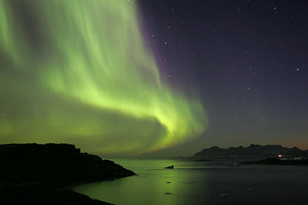 สถานที่ประหลาดที่สุดในโลก Aurora Borealis