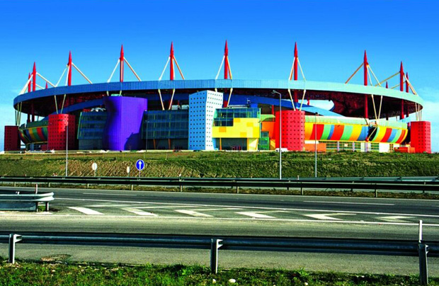 สนามฟุตบอล Estadio Municipal de Aveiro ประเทศ โปรตุเกส