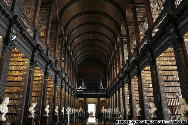 Trinity College Library ประเทศไอร์แลนด์