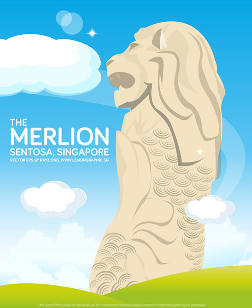 Merlion-Singapore-vector-ep