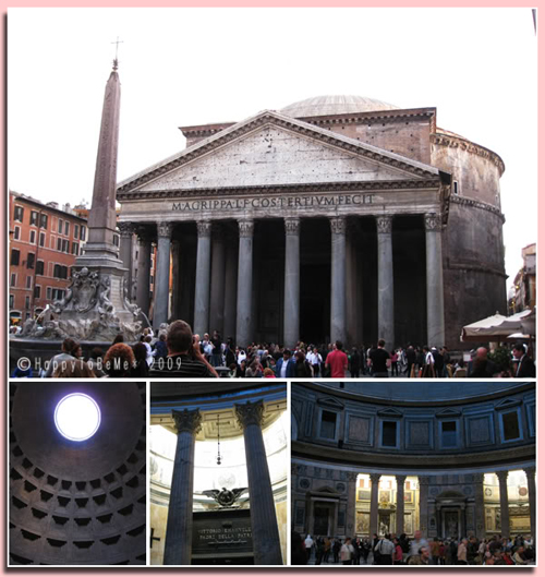 แพนธีออน (Pantheon) เที่ยว โรม ,อิตาลี