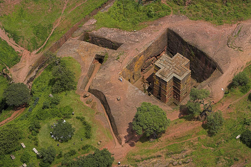 โบสถ์ศิลา ลาไลเบลา เอธิโอเปีย