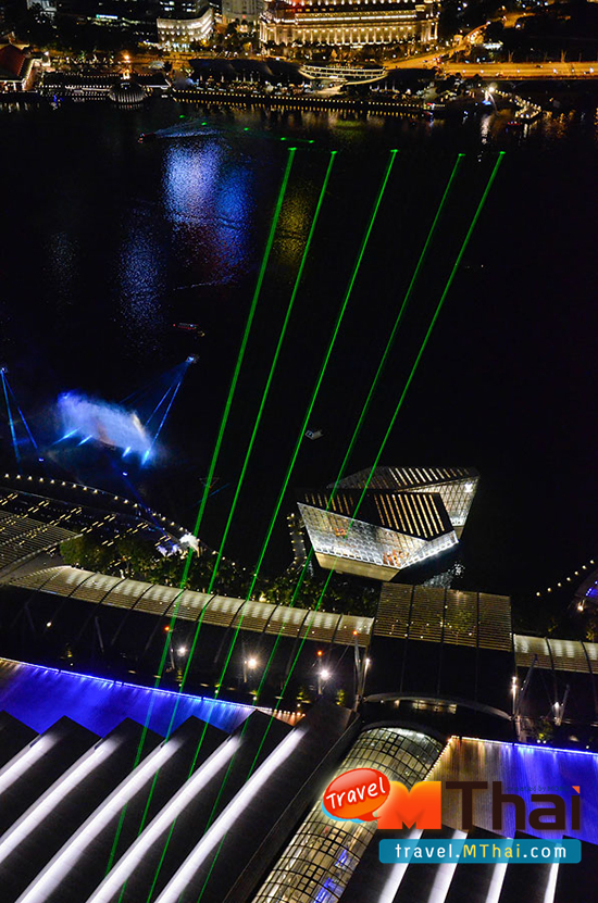 ชมวิวสวย สนุกยามค่ำคืนบน ไนท์ไลฟ์ มารีน่าเบย์แซนด์ Nightlife @ Marina Bay Sands