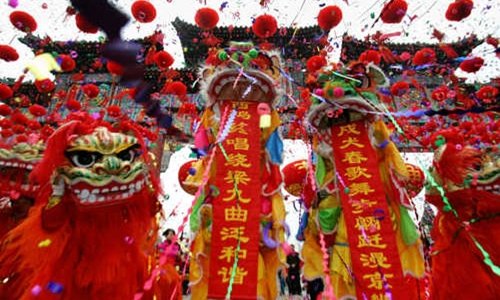 รวมสถานที่ฉลอง เทศกาลตรุษจีน 2557