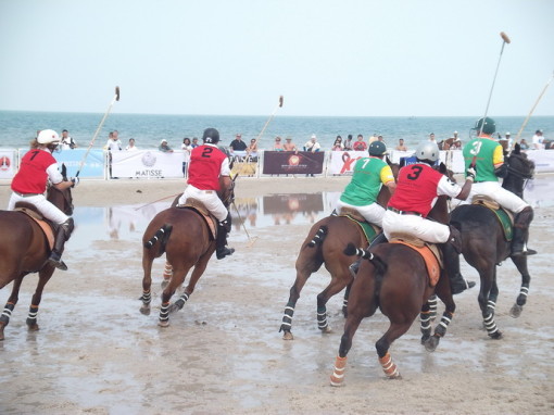 การแข่งขันขี่ม้าโปโลบนชายหาดหัวหิน Asian Beach Polo Championship InterContinental-B.Grimm 2014