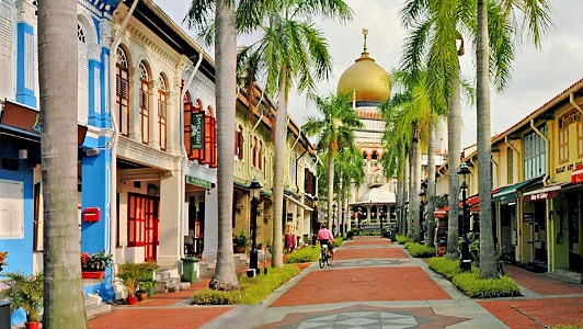singapore arab streen kampong glam sultan mosque มัสยิดสุลต่าน สิงคโปร์