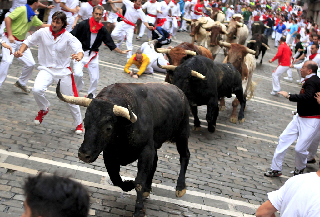 Fiesta De San Fermin Running Of The Bulls - Day 8