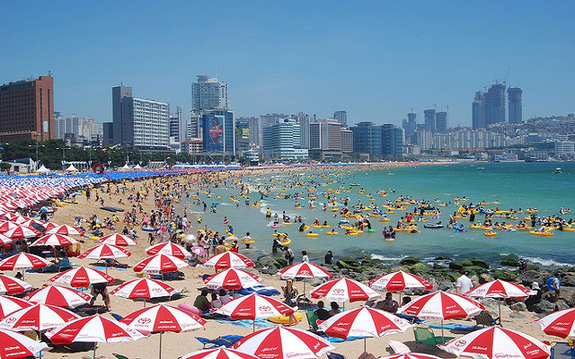 Haeundae-Beach ชายหาดแฮอึนแด