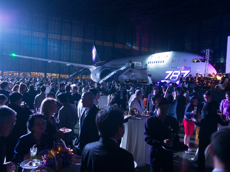 การบินไทย เปิดตัว โบอิ้ง 787 Dreamliner