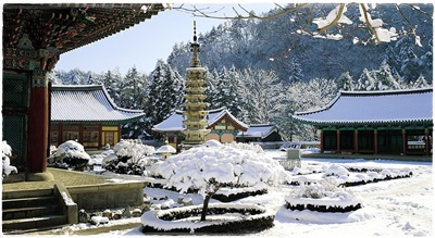 วัดโวลชองซา Woljeongsa Temple