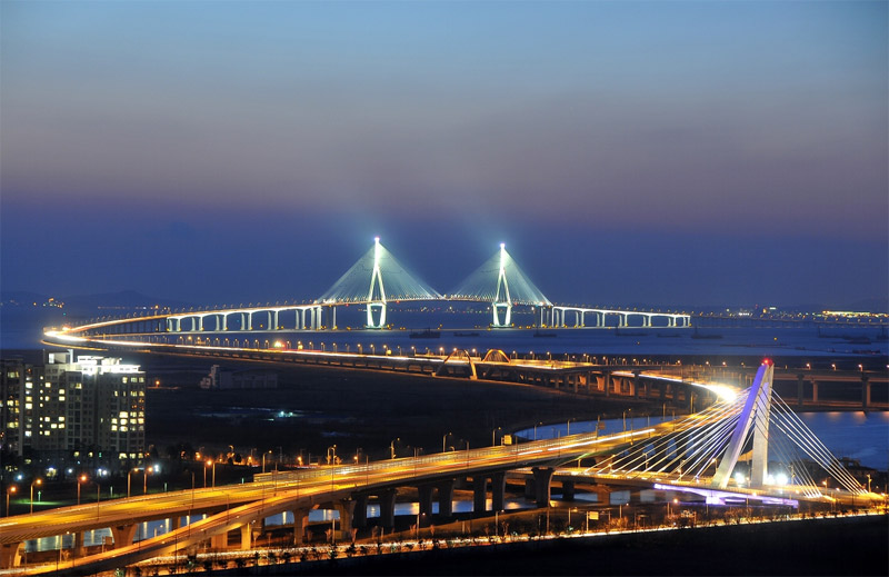 สะพานอินชอน (Incheon Bridge) 