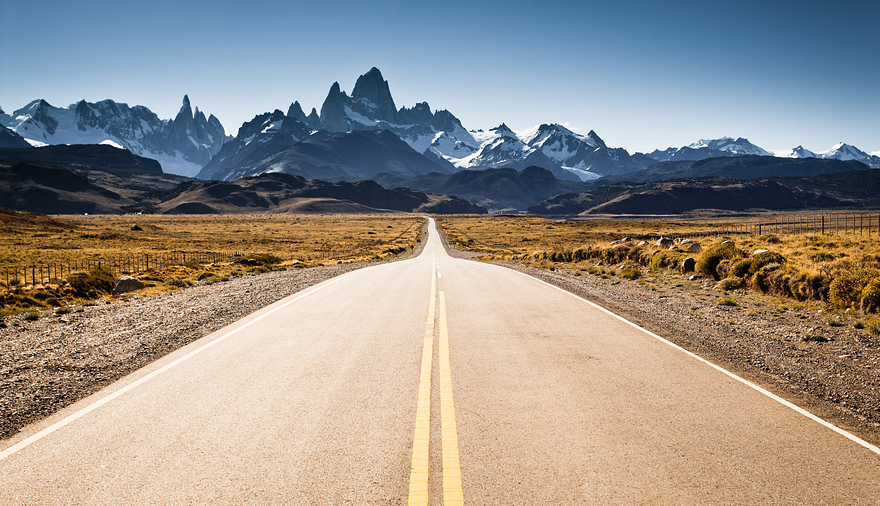 Road To El Chalten, Argentina