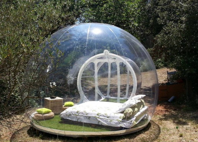 Bubble Hotel, perfect to watch the stars, France