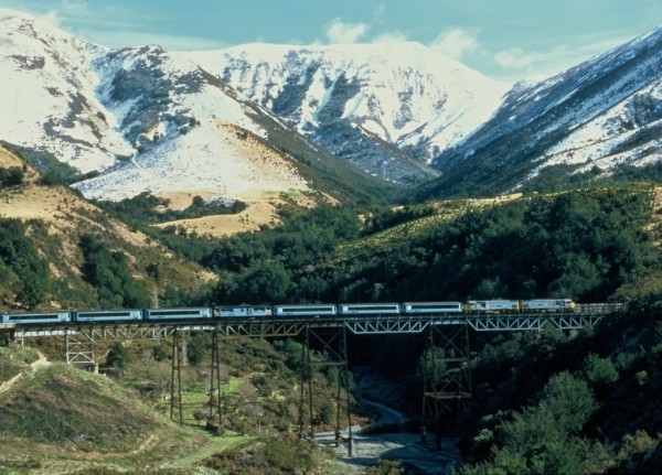 Christchurch to Greymouth Railway, New Zealand