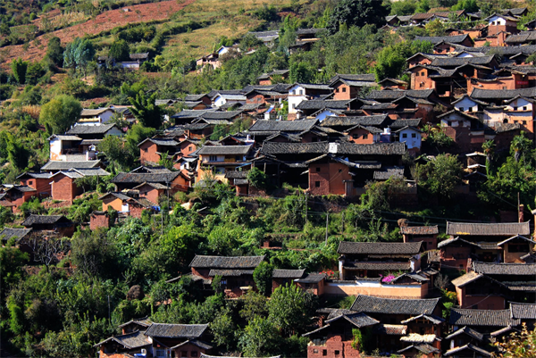 8 chinese village หมู่บ้านนั่วเติ้งกู่ (诺邓古村)