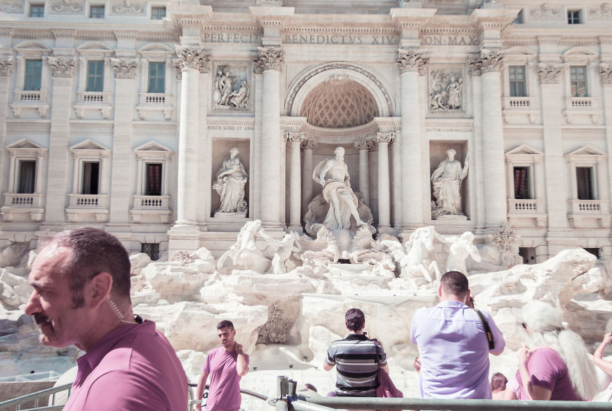 สวยแปลกตา! เมื่อช่างภาพถ่ายรูปกรุงโรมในโหมดอินฟาเหรด