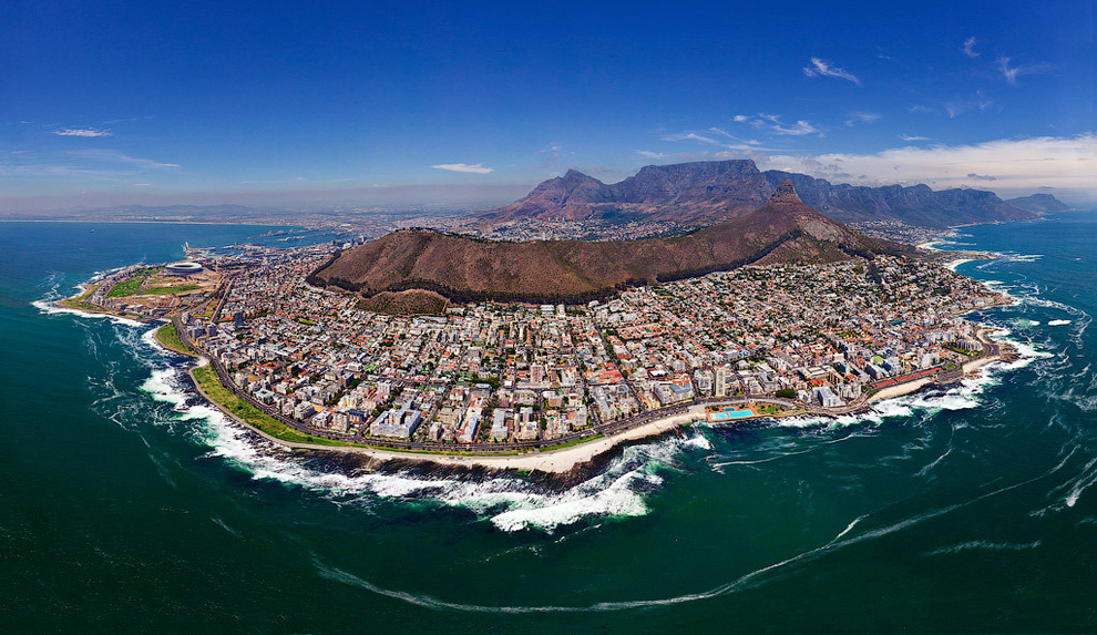 ผังเมือง เคปทาวน์ (Cape Town), ประเทศแอฟริกาใต้ (South Africa)