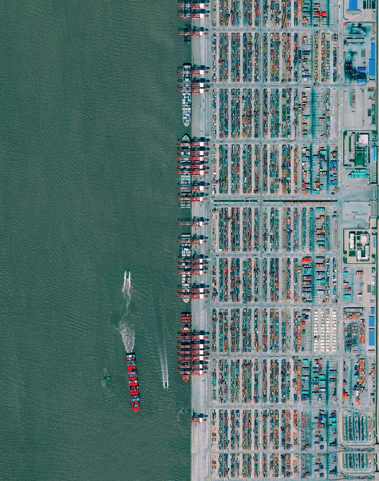ผังเมือง ท่าเรือ ในเซียงไฮ้ (The Port of Shanghai)
