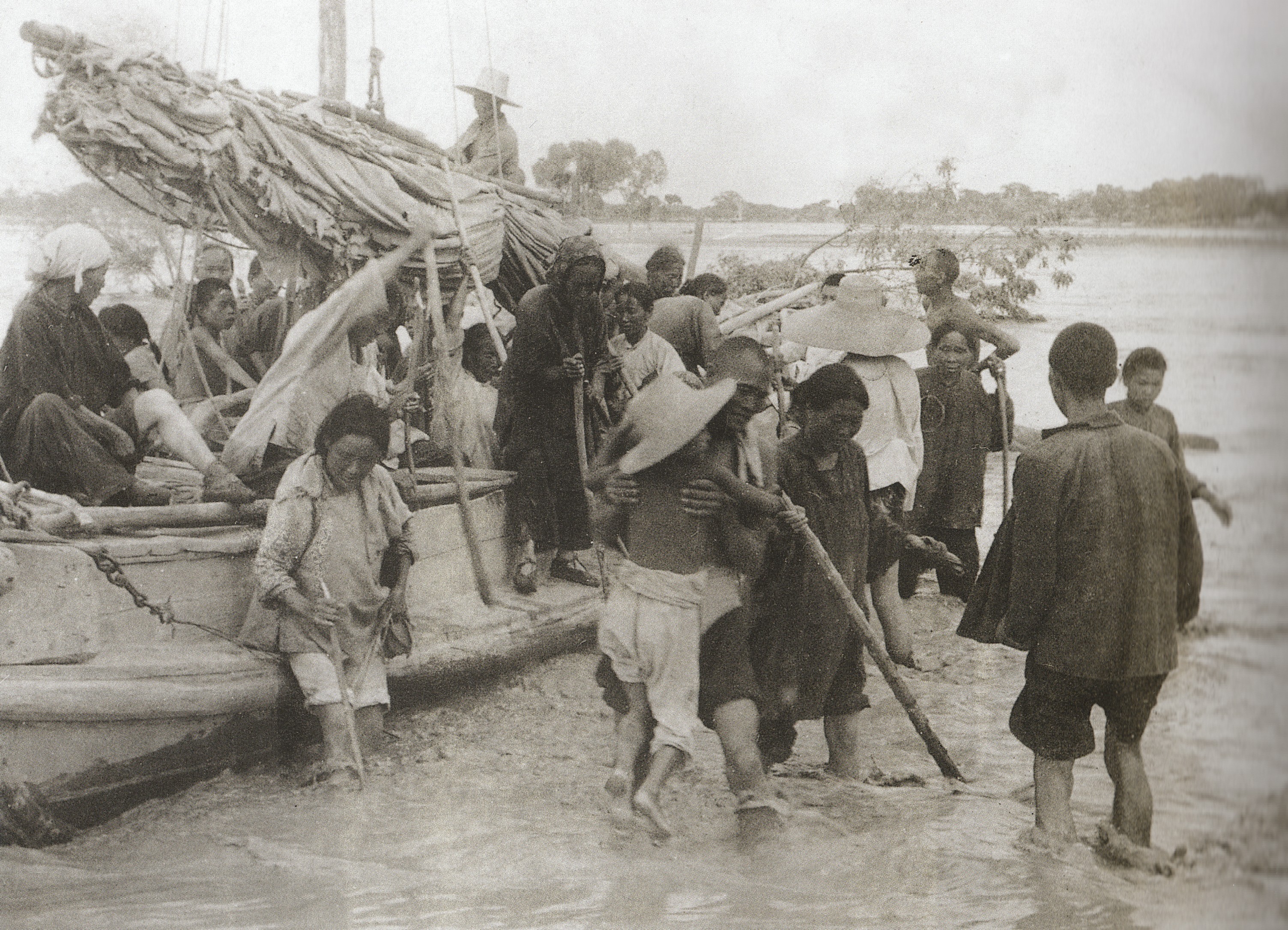 ปี 1938 น้ำท่วม ลุ่มแม่น้ำหวงโห ประเทศจีน