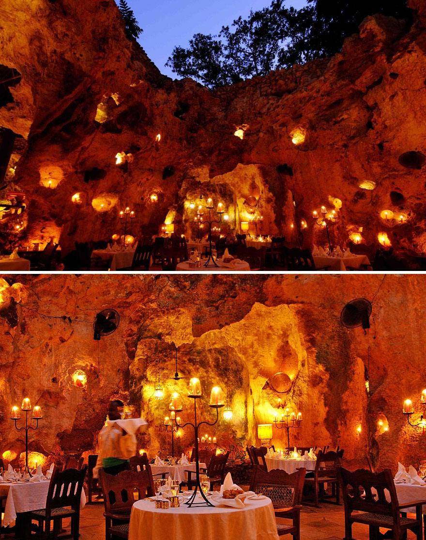 Ali Barbour's Cave Restaurant, ประเทศเคนย่า (Kenya)