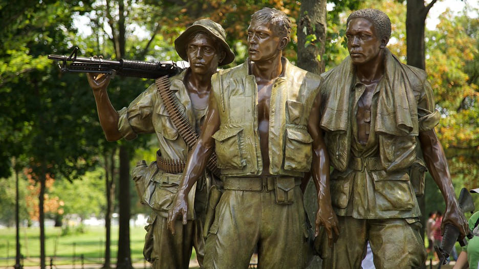 อนุสรณ์สถานทหารผ่านศึกเวียดนาม (Vietnam Veterans Memorial)