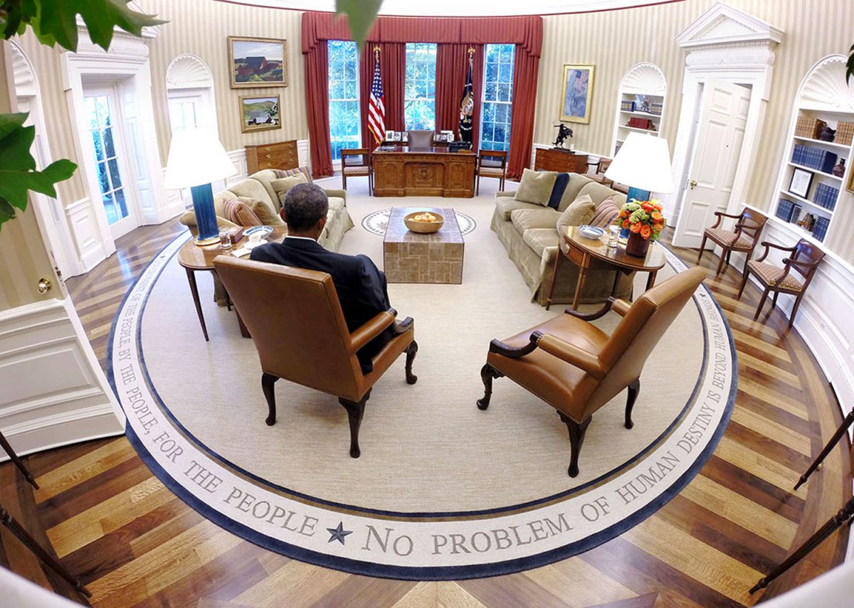  ห้องทำงานรูปไข่ (Oval Office)