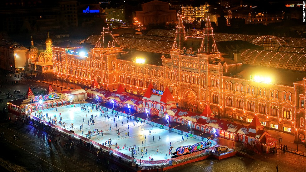 Red Square Rink กรุงมอสโคว ประเทศรัสเซีย