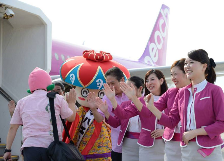 สายการบิน PEACH ของญี่ปุ่น เตรียมเปิดเส้นทางบินตรง โอกินาว่า-กรุงเทพฯ ปีหน้า!