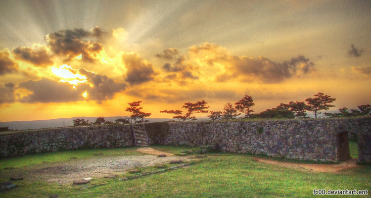 ซากปราสาทซาคิมิ Zakimi Castle Ruins
