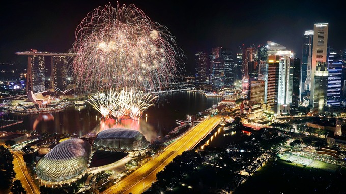  ฉลองปีใหม่ ประเทศสิงคโปร์ (Singapore)