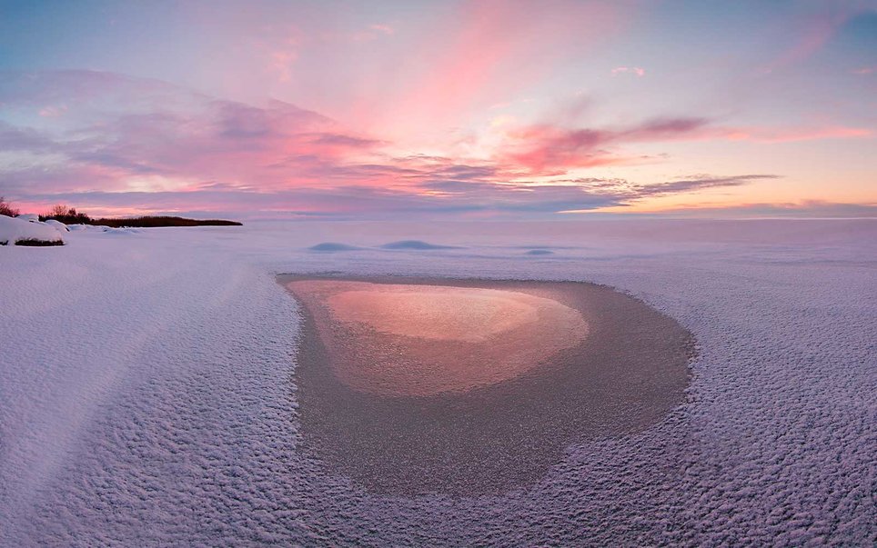 Chudskoy Lake, Arctic