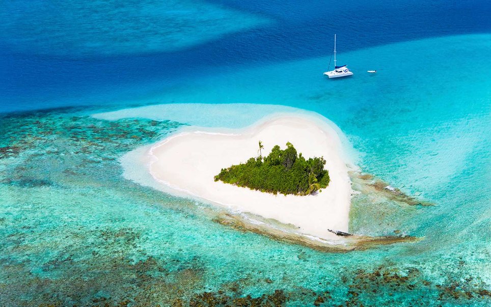 island in The Caribbean perfect honeymoon destination