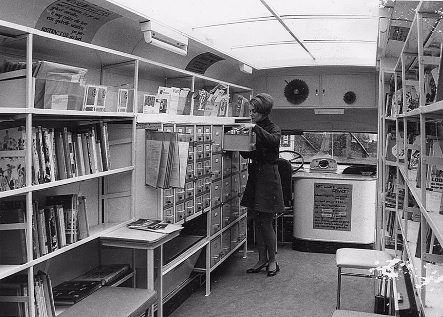 ห้องสมุดเคลื่อนที่ ในยุค 1960s