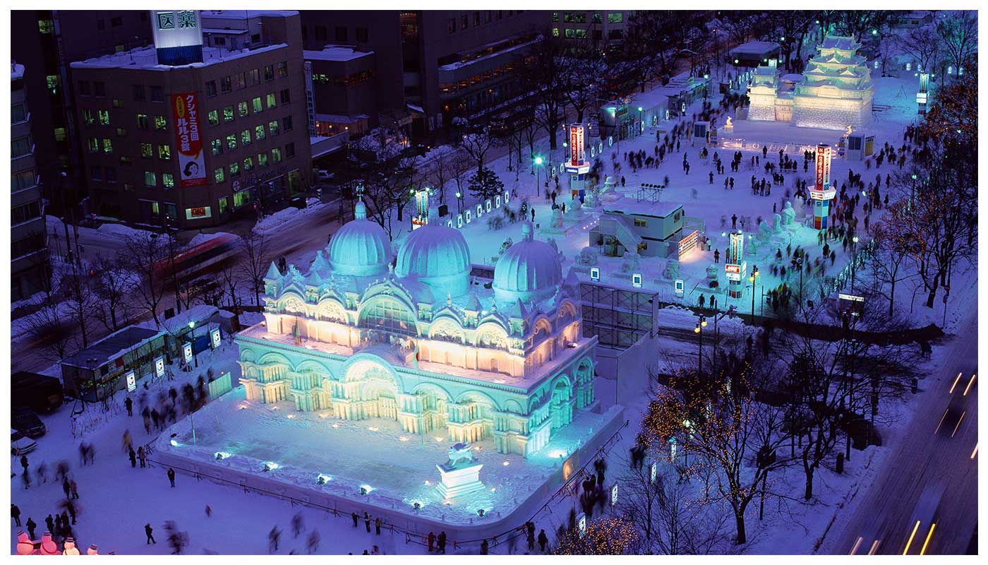 เทศกาลหิมะเมืองซัปโปโร (Sapporo Snow Festival)