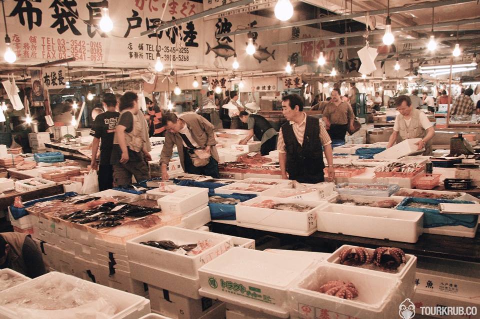 ตลาดปลา Tsukiji