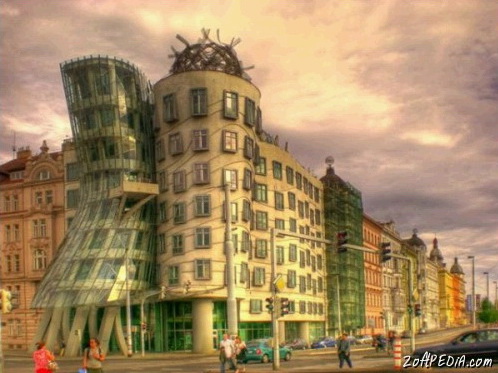 1-The Dancing House in Prague