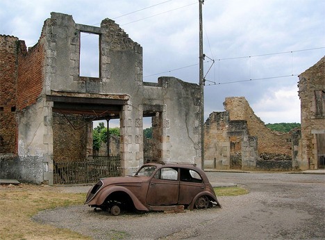 เมืองร้าง Abandoned City & Commune of Oradour, France