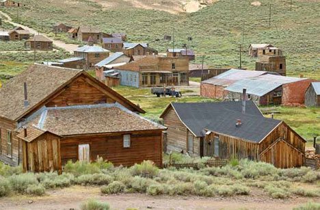 Wild West Ghost Town of Bodie, California