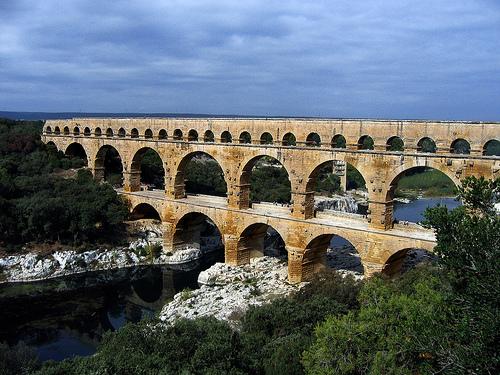 Pont du Gard ประเทศฝรั่งเศส