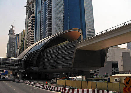 Dubai Metro Station (UAE)
