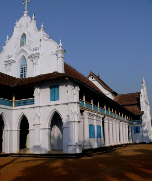 A Church In Kerala, India