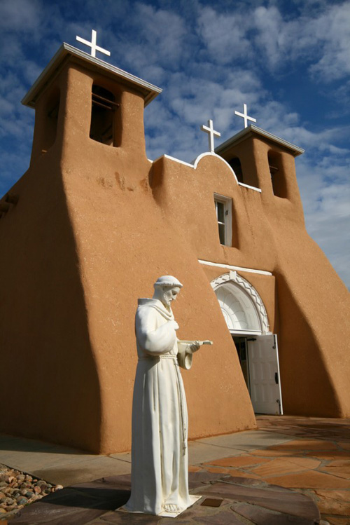 A Church In New Mexico, USA