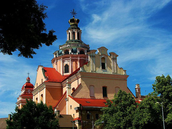 A Church In St. Casimir, Vilnius, Lithuania