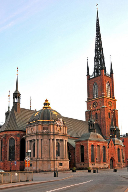 Riddarholm Church In Sweden